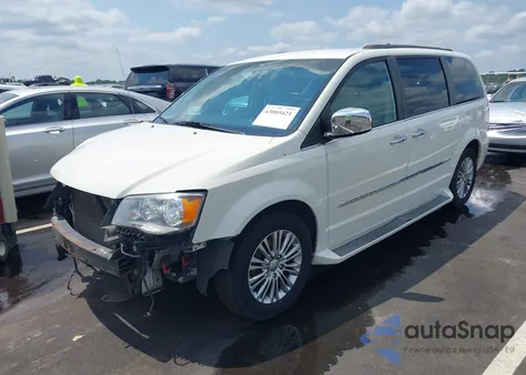 2013 Chrysler Town & Country Touring-L из США, поврежденный, VIN 2C4RC1CGXDR748179